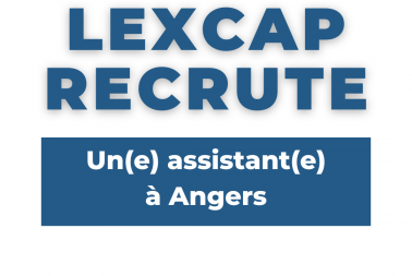 Image de l'article Le Cabinet LEXCAP recrute à Angers !